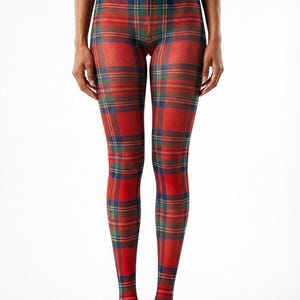 70 Denier Semi-Opaque Tartan Print Tights | Plaid Pantyhose