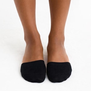 Cotton Blend Toe Cover Socks | 1/2 Socks