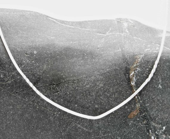 Silver Plate Neckwire Torque Choker Jewellery Base