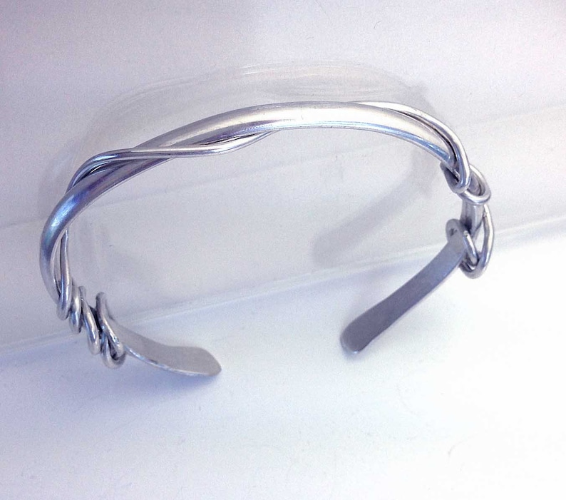 Unisex Bracelet Metalsmith Gift for Her Silver Thin Cuff Hand Wrought Heavy Oval Sterling Silver Cuff Hand Made Forged Hammered
