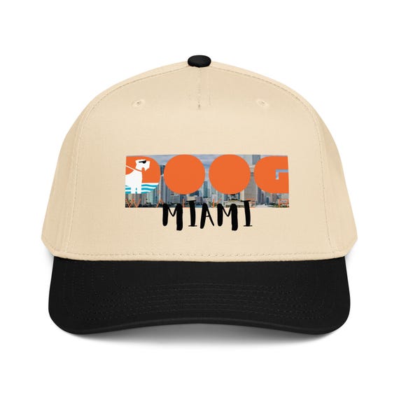 Miami 5 panel cap Doog Walker Brand Logo