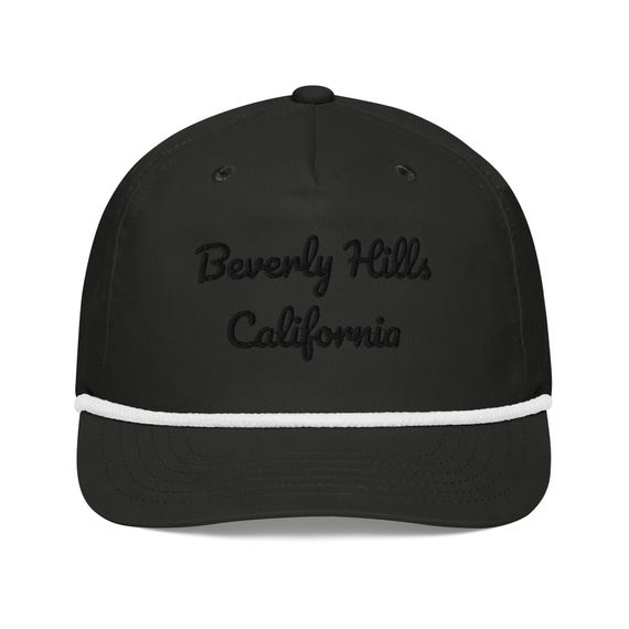 Beverly Hills California Golf rope cap 90210 Snapback