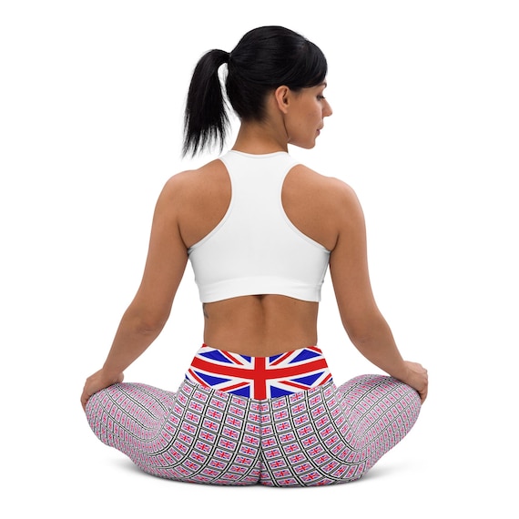 Yoga Leggings Printed with the Union Flag of the British Empire