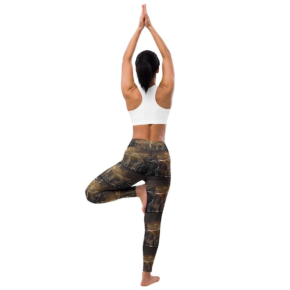 San Francisco Skyline at Night Yoga Leggings