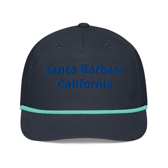 Santa Barbara California Golf rope cap Snapback