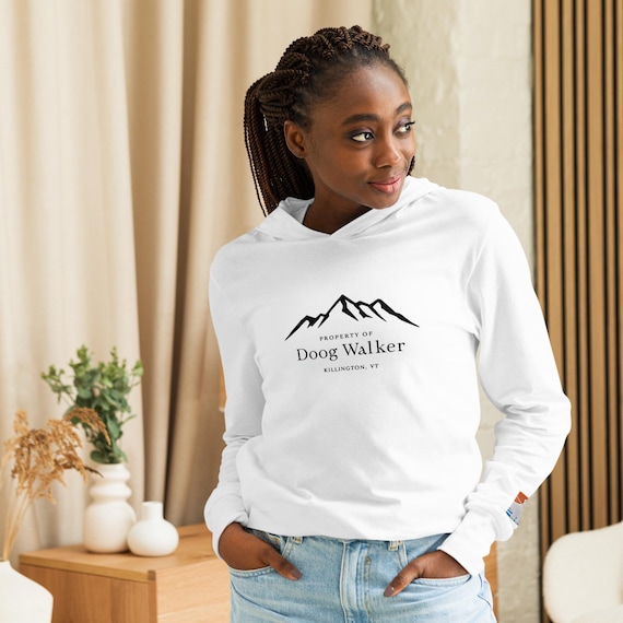 Killington Vermont Hooded long-sleeve tee Property of Doog Walker