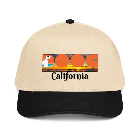 California 5 panel cap with Doog Walker Brand Logo