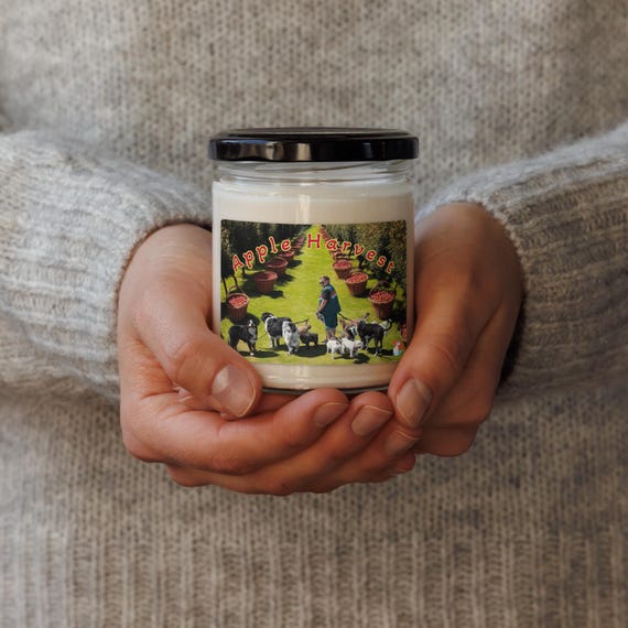 Apple Harvest Scented soy candle