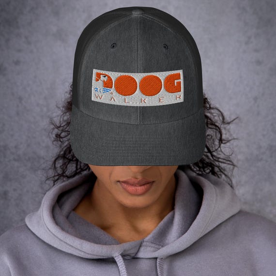 Trucker Cap with Doog Walker Brand Logo Embroidered Patch