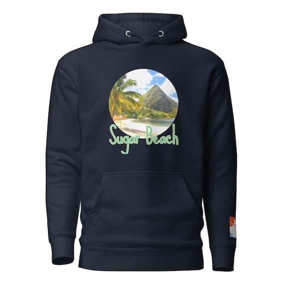 Sugar Beach Unisex Hoodie Doog Walker Brand Logo