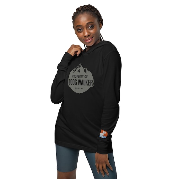Big Sky Montana Hooded long-sleeve tee Property of Doog Walker