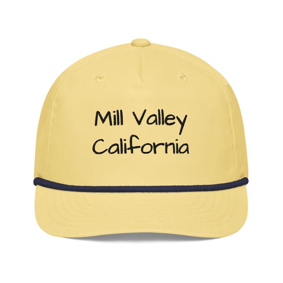 Mill Valley California Golf rope cap Snapback