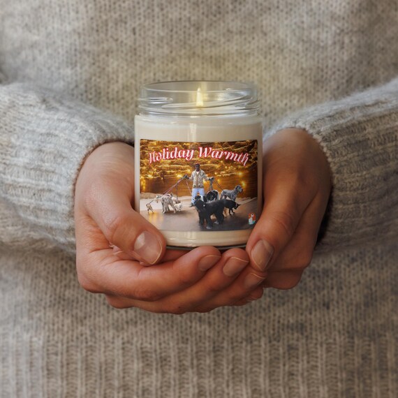 Holiday Warmth Scented soy candle