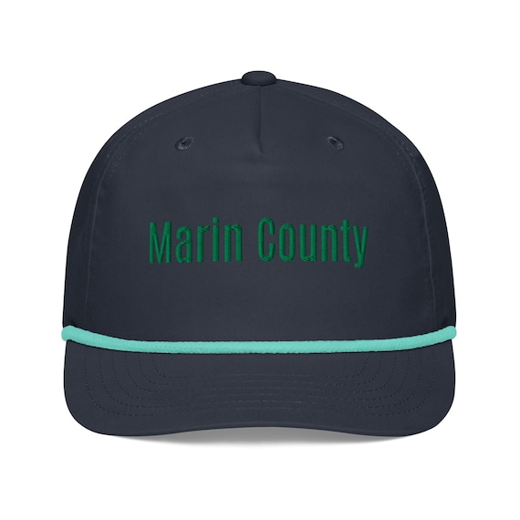 Marin County Golf rope cap with snapback