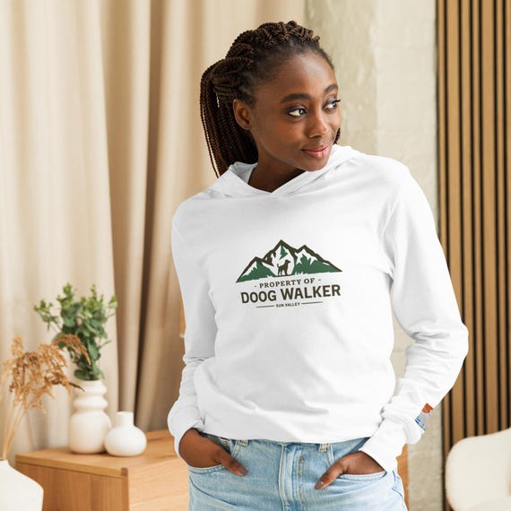 Sun Valley ID Hooded long-sleeve tee Property of Doog Walker