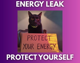 Energy Vampire Psychic Reading, Who Is Draining Your Energy, Spiritual Protection and Cord Cutting Insight, Negative Energy Check Same Day