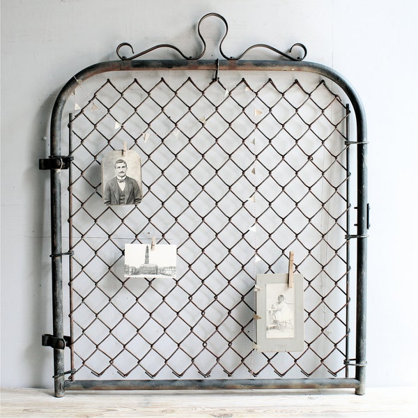 Vintage Salvaged Iron Gate