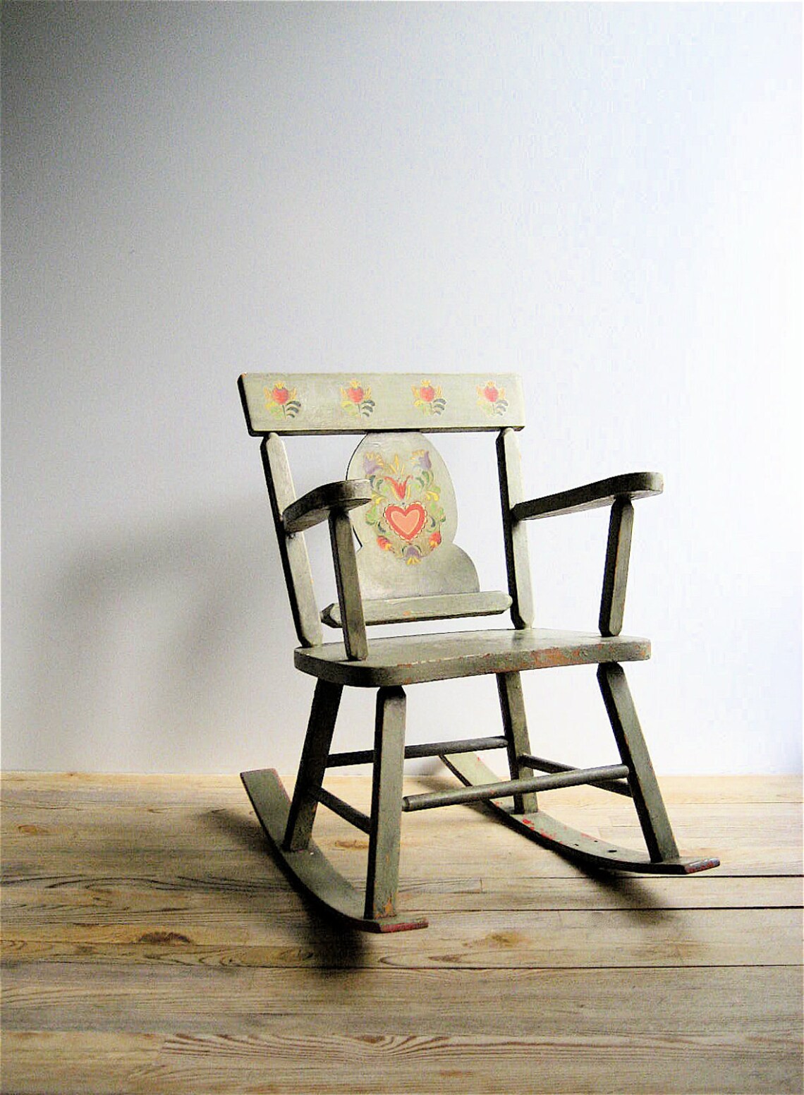 Child's Vintage Rocking Chair Etsy