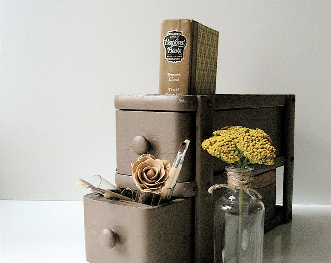 Vintage Sewing Drawers Etsy