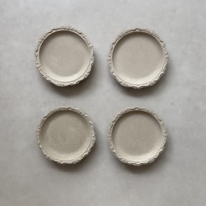 Handcrafted Concrete Coasters, Drink Coasters, Set of 4 , Tray,Candle Holder ,Jewelry Dish,Food Photography,Food Styling
