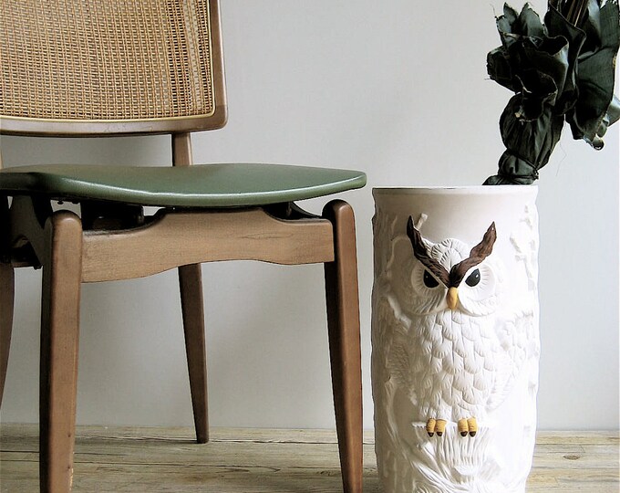 Vintage Owl Umbrella Stand Etsy