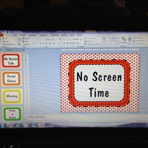 Behavior Clip Chart Polka Dots Printable Behavior Management System for Children Version 3