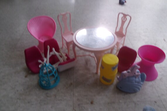 vintage barbie doll furniture