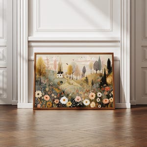 wildflower wall art