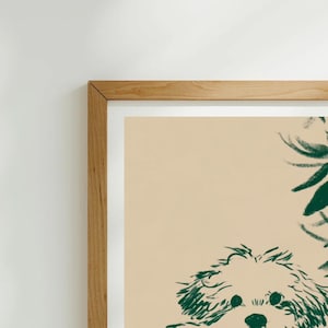 funny kitchen art,  sneaky dog print,  coffee wall art, quirky wall art, kitchen wall art, breakfast print,  fun gallery wall, printable wall art, minimalist wall art, downloadable prints, retro kitchen print, gifts for dog lovers, digital download