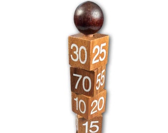 Washington Monument Puzzle, Math Brain Teaser from the 1930s, Cube Rotating Puzzle for Adults, Birthday Gift