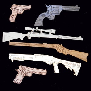 Marksman's Challenge wood picture frame puzzle pieces