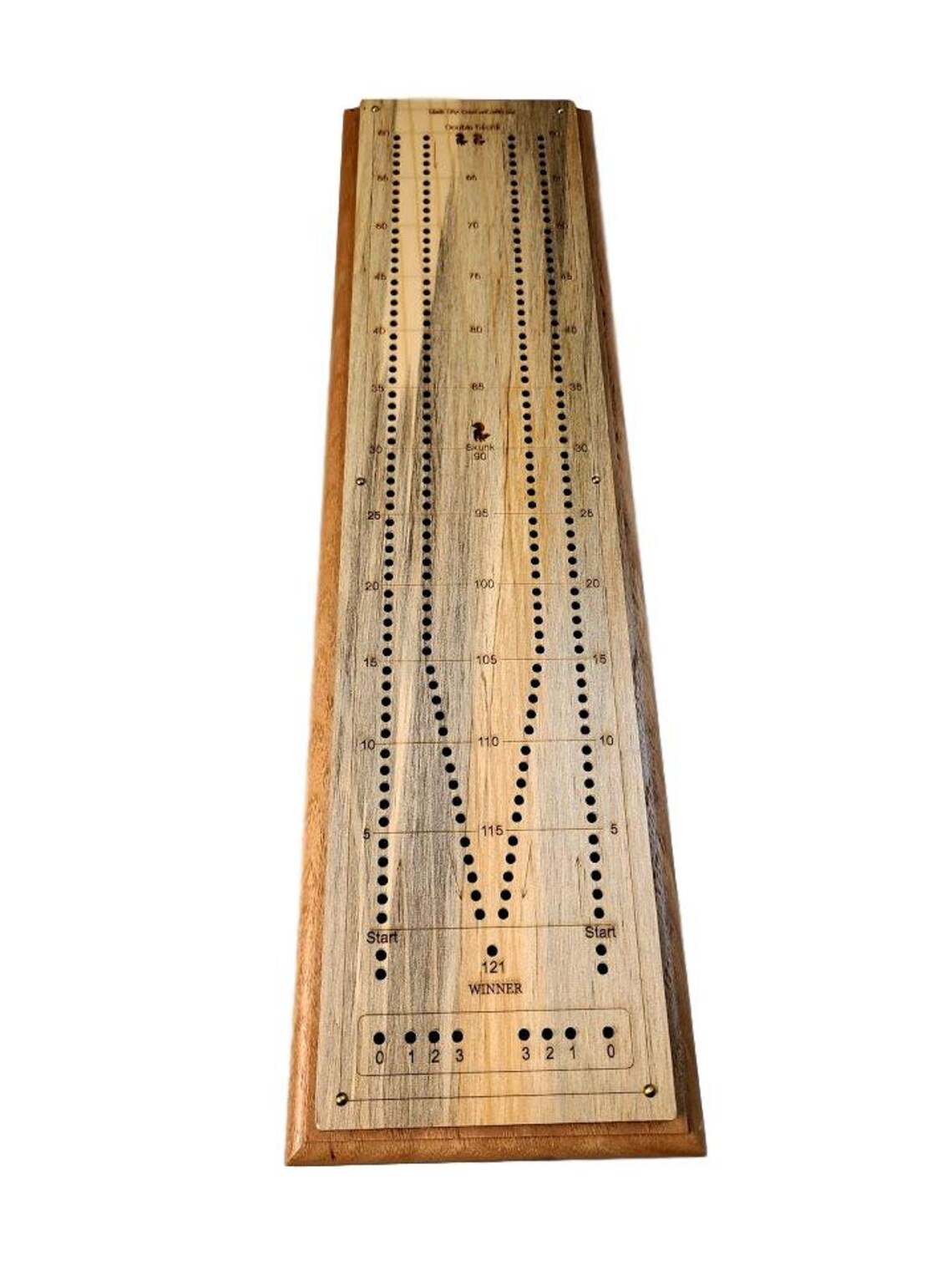 Cribbage Tournament Long Board Premium choice of Cherry - Etsy
