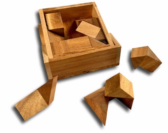 Hard Puzzle for Adults - the Devils Square - Valentines Gift