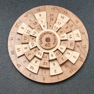 Safecracker 40 Math Wooden Puzzle image 7