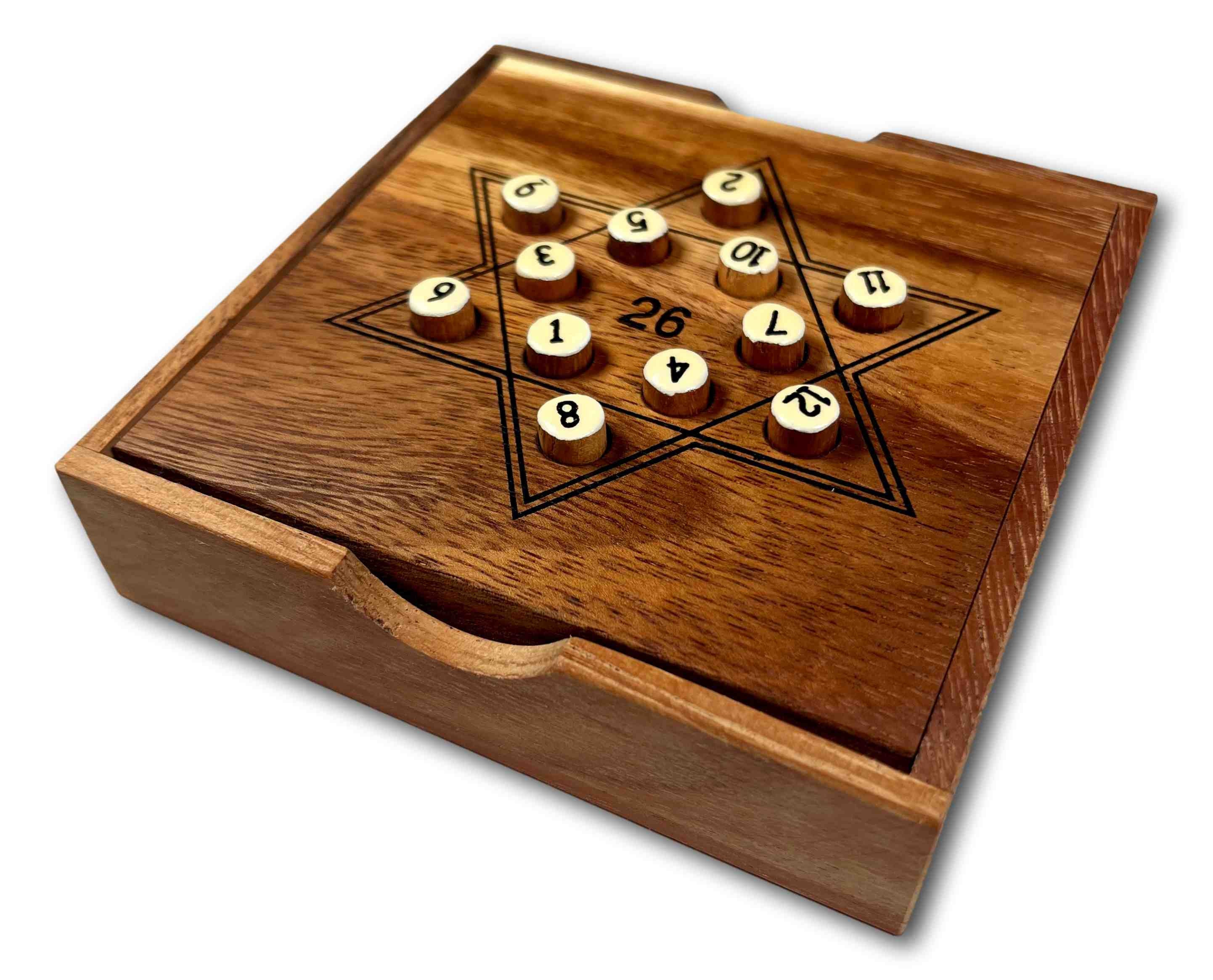 Star 26 Math Brain Teaser, Every Row on the Star Must Add to 26, Math ...