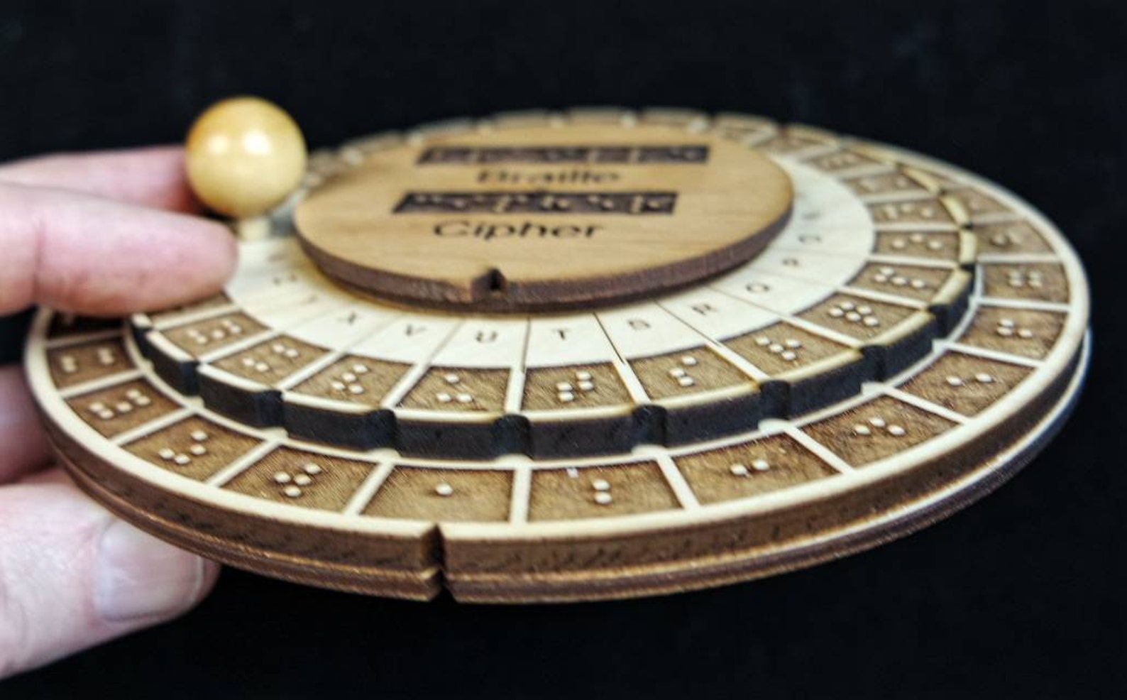 Braille Cipher Encryption Device for the Blind Etsy