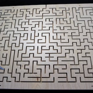 Key Maze III Escape Room Prop | Large Size 19&quot; x 27&quot; x 1&quot; | Puzzle for Escape Room Games by Creative Crafthouse | Made in Florida
