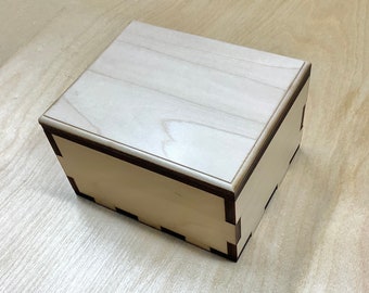 Hurricane Wooden Puzzle Box - Maple - It May Blow You Away - Secret Lock Box