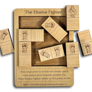 Elusive Fighter - Help the fighter didge the punches!