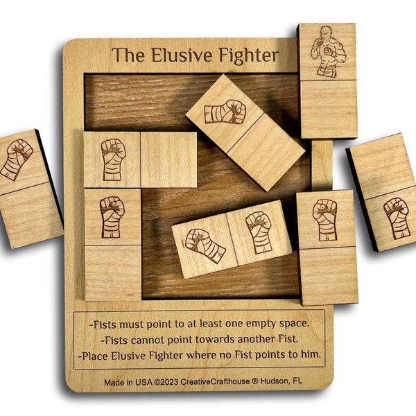 Elusive Fighter - Help the fighter didge the punches!