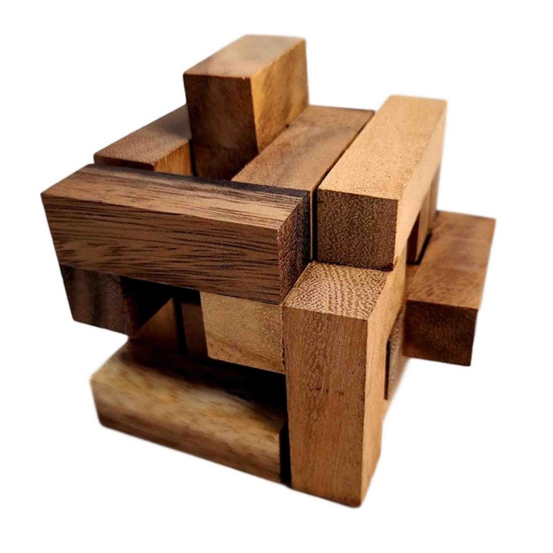 6 Piece Puzzle Cube Etsy 6 Piece Puzzle Cube Etsy