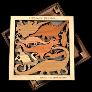Dinosaur Dilemma  - artistic and challenging - can be personalized