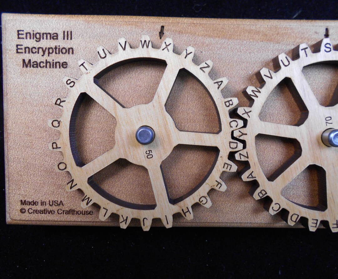 Enigma III Encryption Machine, Cipher Wheel Machine, Cypher Decoder ...