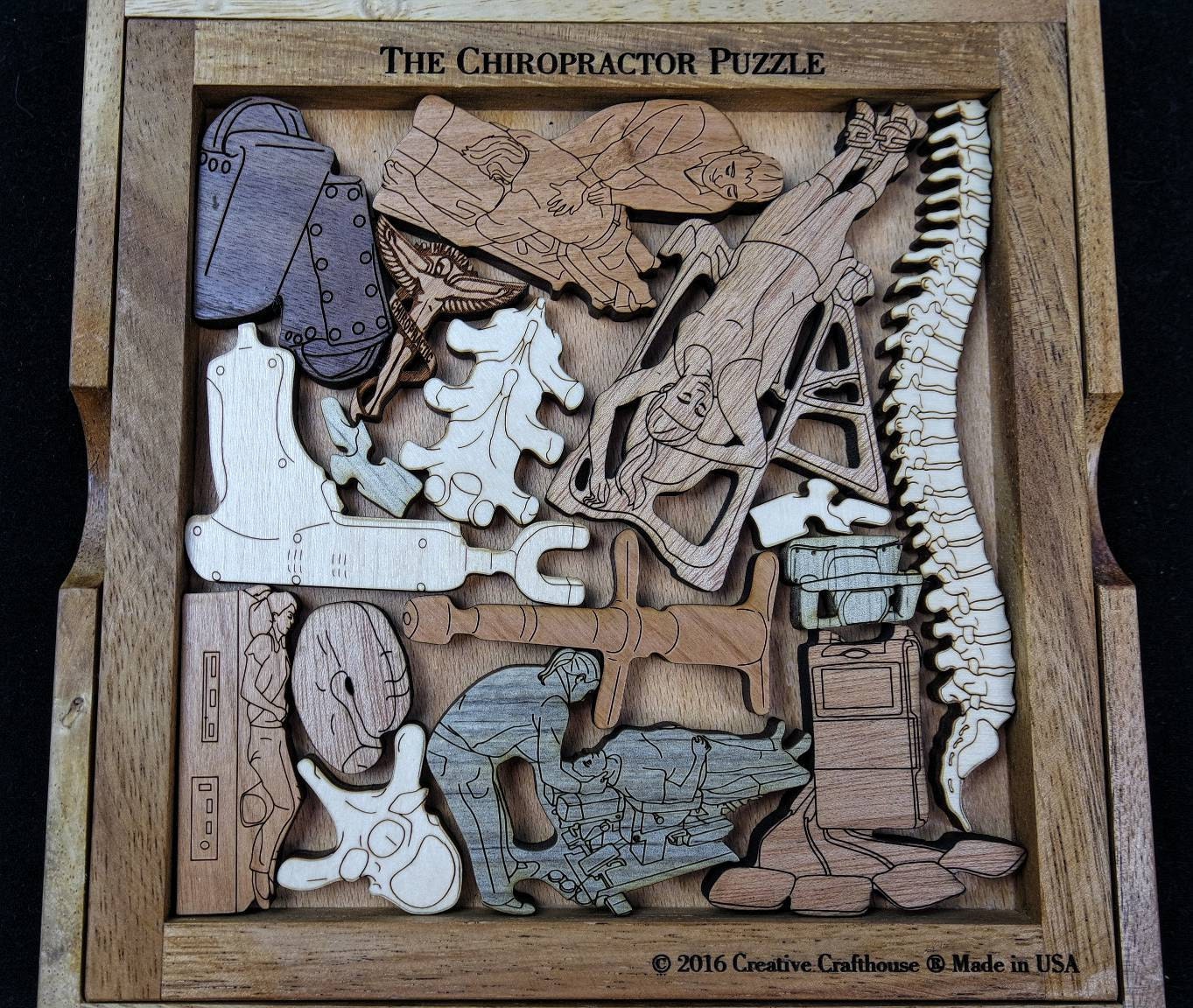 The Chiropractor Puzzle by Creative Crafthouse