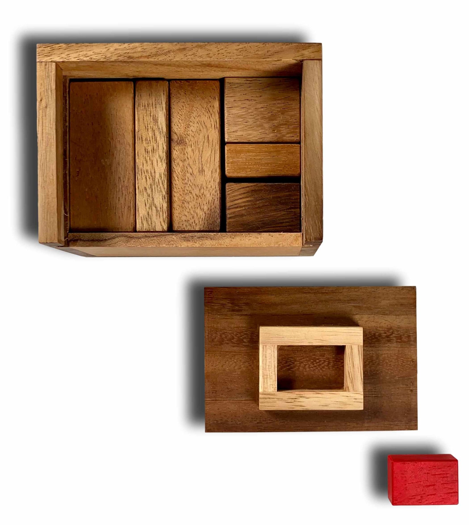 Redstone Box or Hide the Redstone Wooden Brain Teaser Puzzle - Etsy