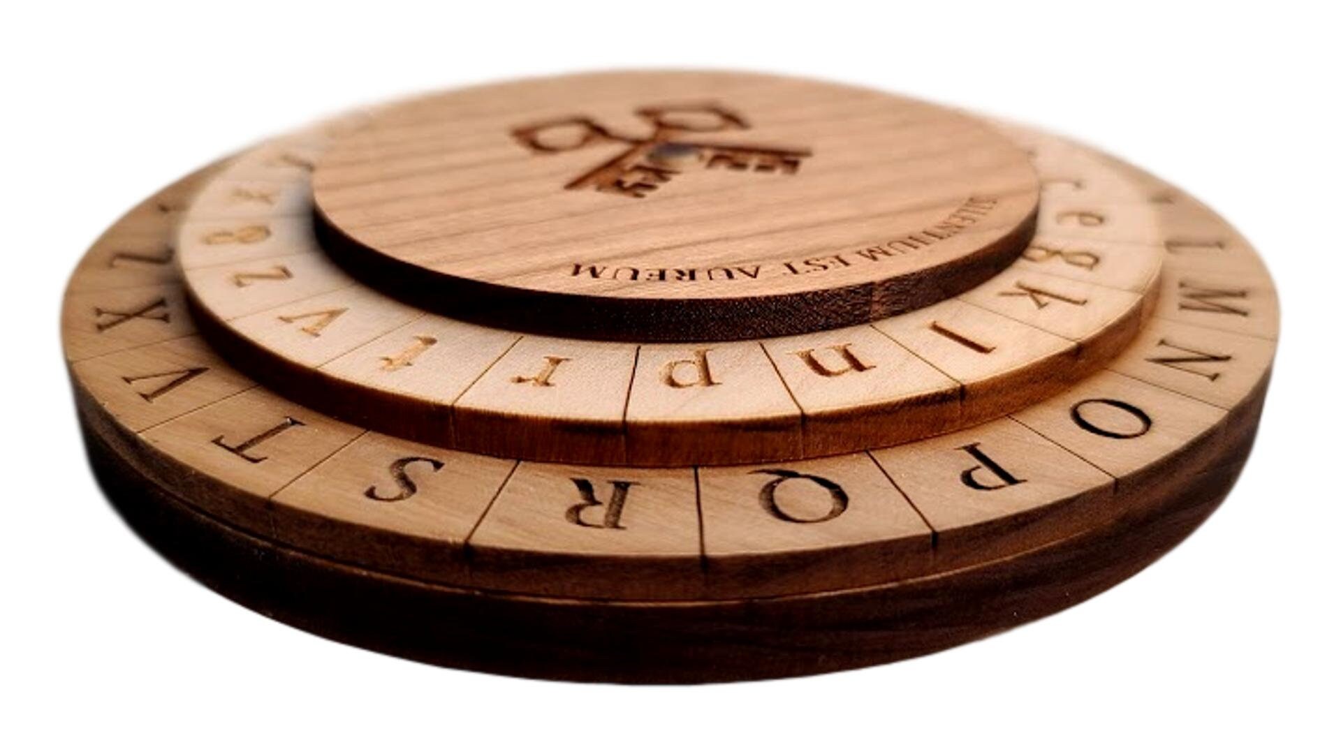 15th Century Encryption Device, Alberti Cipher Wheel - DIY Escape Room ...