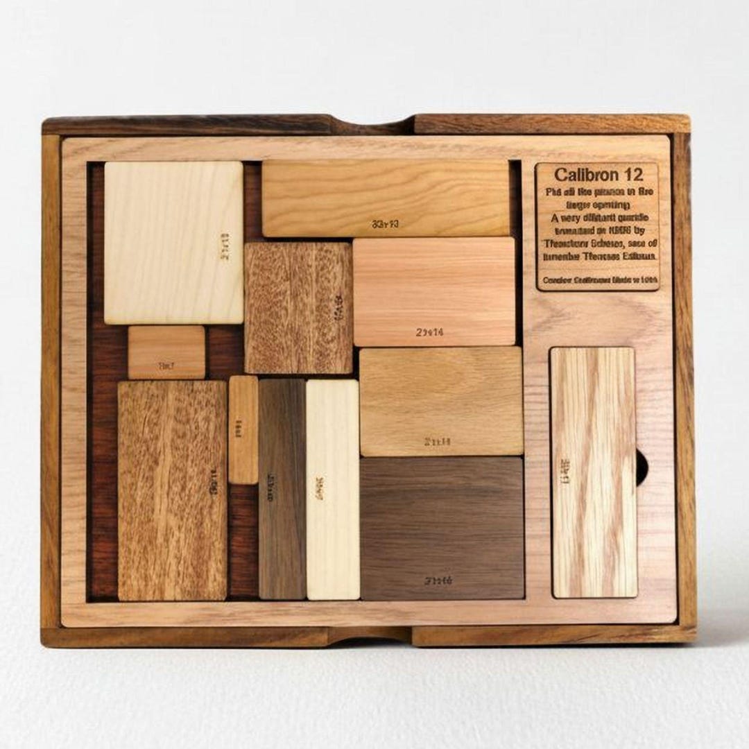 Personalized Calibron 12 Puzzle for Adults ~ Impossible Wooden Brain ...
