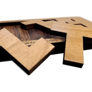 The Impossible Puzzle Series - Martin's Menace 4 Piece Brain Teaser for Adults - Extremely Hard Wooden Puzzle - Stockings Stuffer Under 20