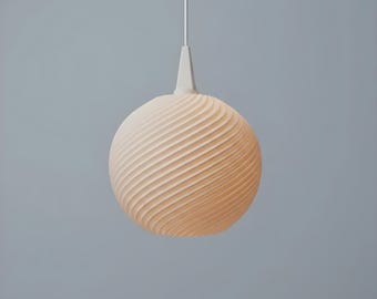 Mini Lampenschirm Swirl Globe, passend für A1/A1E Sternfassung, 3D‑Druck PLA