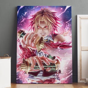 Final Fantasy Poster - Tidus - Squall Leonhart Wall Art - Game Decor - Canvas Print #2